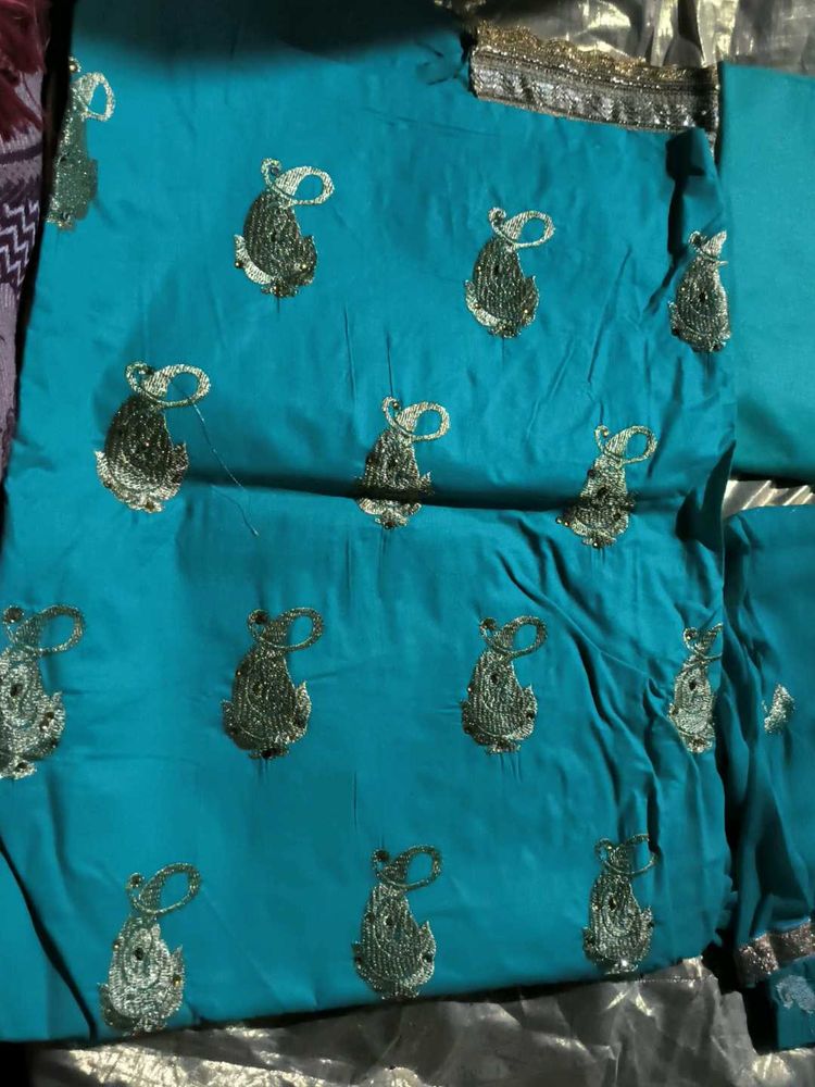 New Dress Material Unstitched No Return