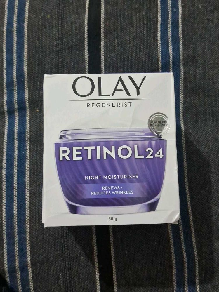 olay retinol night moisturizer