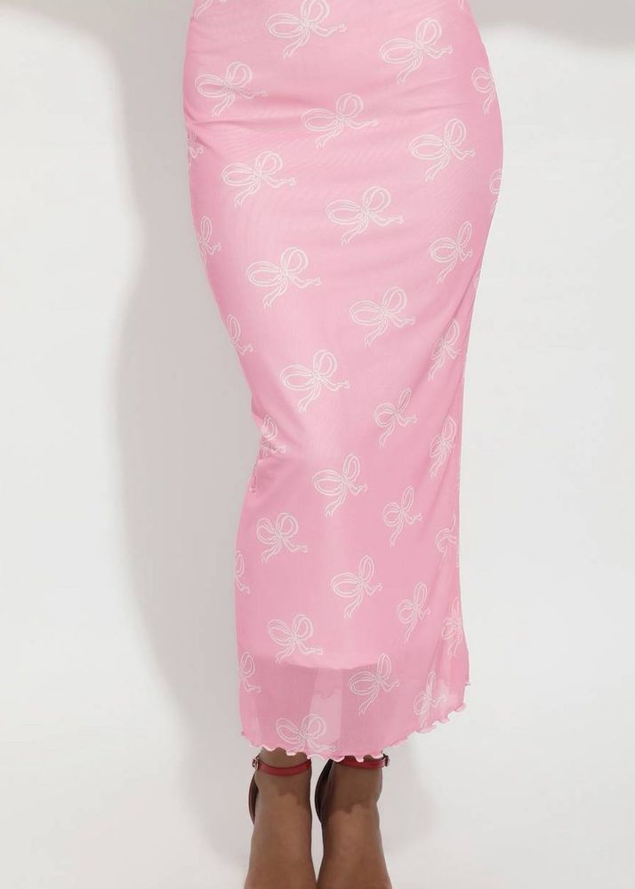Lulu And Sky Graphics Printed Pencil Skirts
