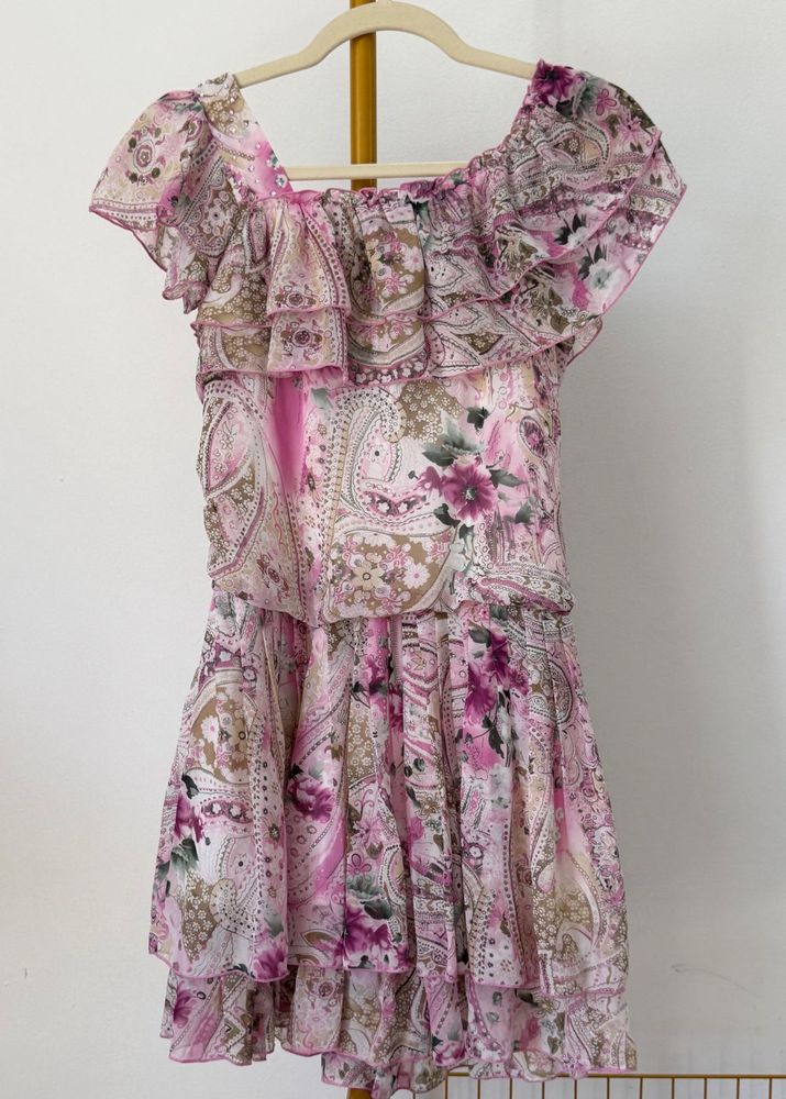 Floral Ruffle Dress