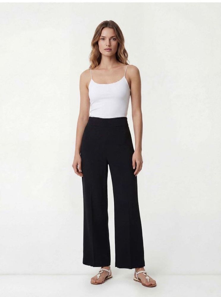 COVERSTORY Black Formal Wide Leg Pants
