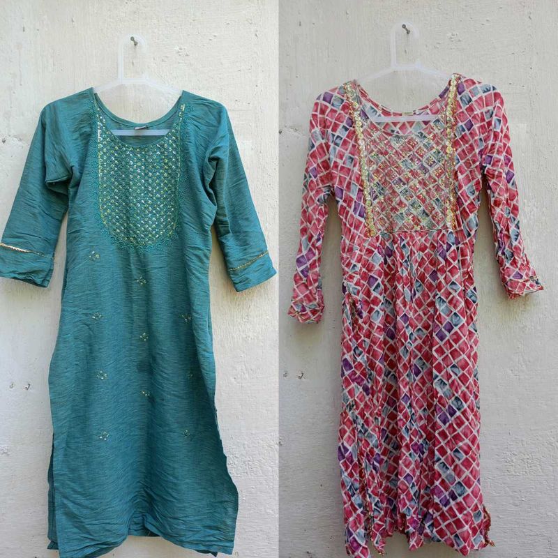 Beautiful Cotton Kurta Combo