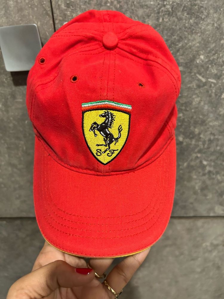 Ferrari Cap for older kids