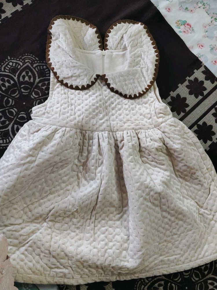 Baby Girl's Quilted Dress