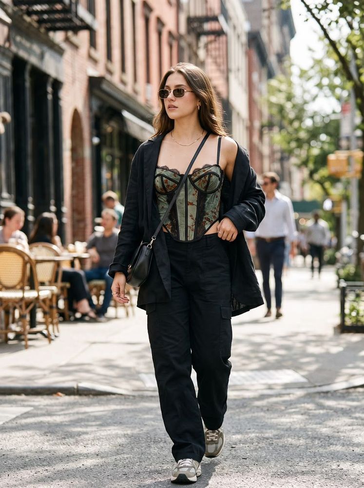 Vintage Corset Top