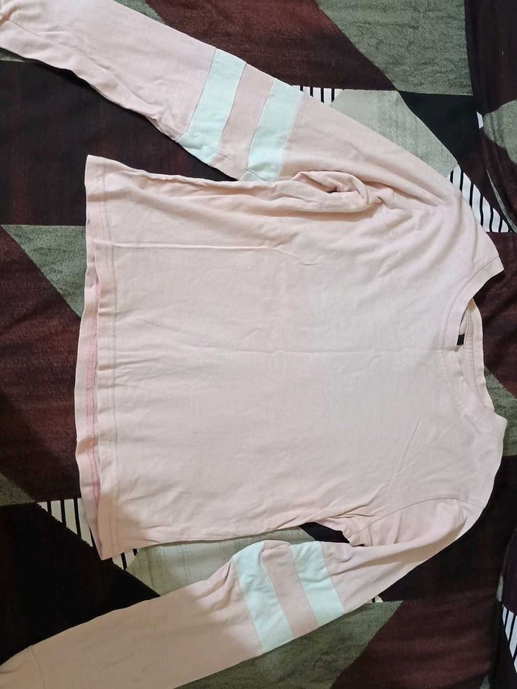 Pink Long Sleeve Top