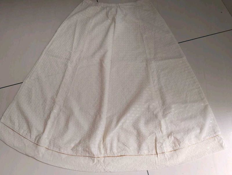 Elegant White Ethnic lehnga