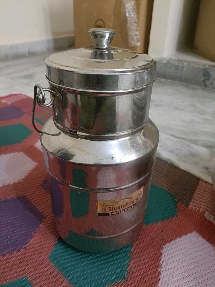 Stainless Steel Milk Container