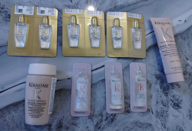 Kerastase Gloss Absolu Hair Serum Set
