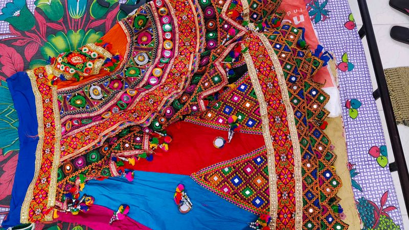Embroidered Lehenga Choli Set