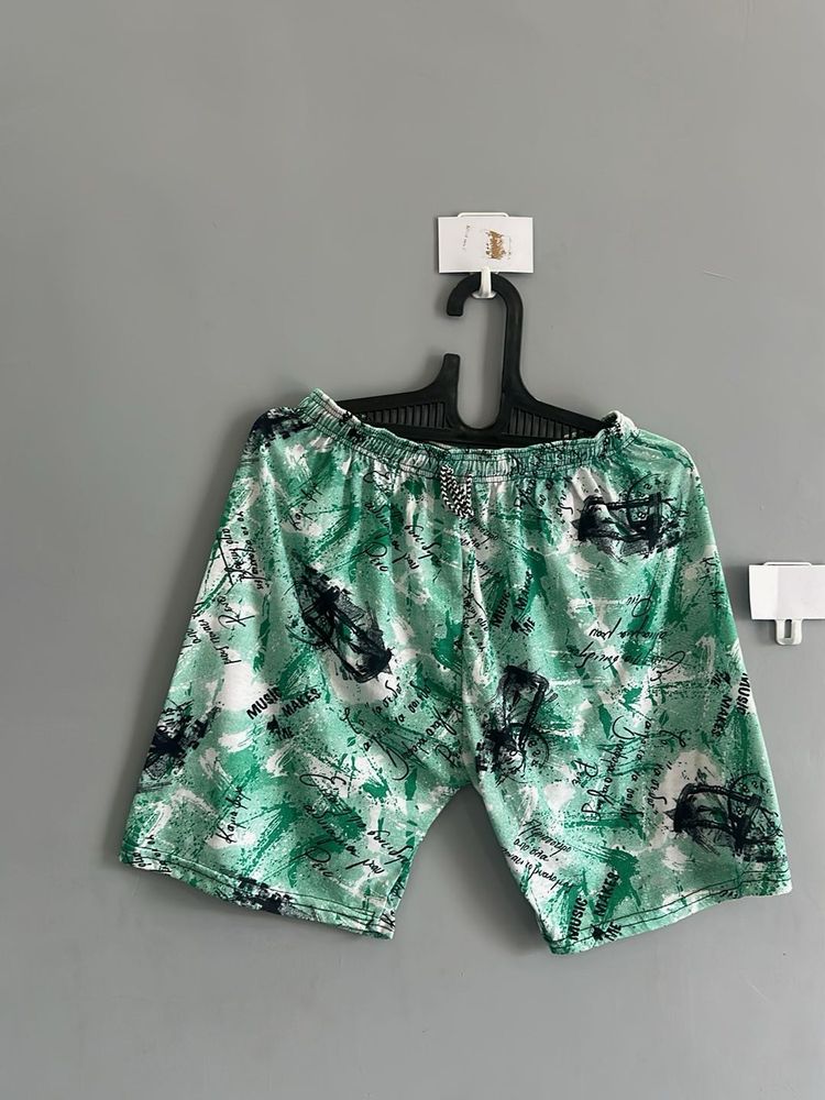 womens Graphic Print Shorts