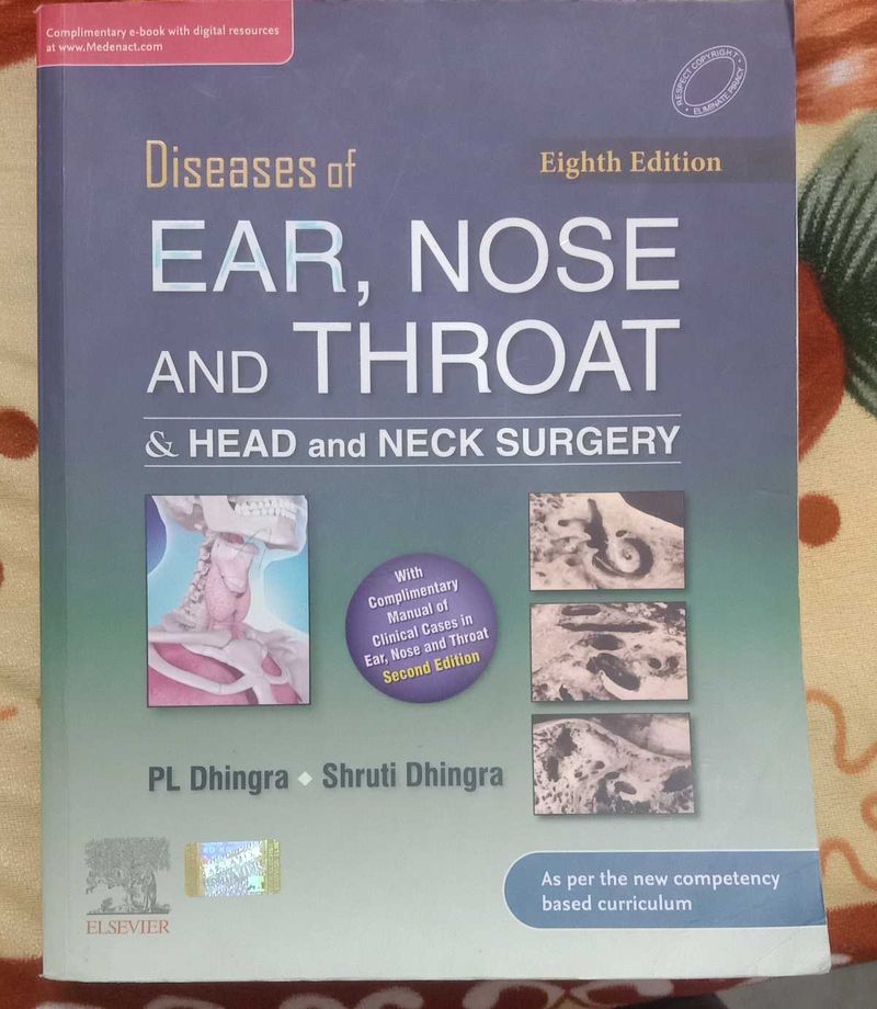 Diseases of Ear, Nose and Throat - 8th Ed
