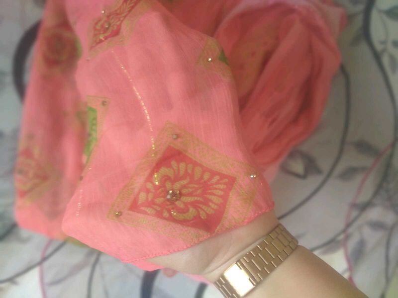 a new chiffon darbari saari