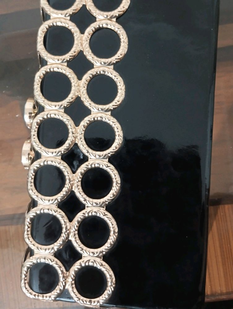 Black Stone Clutch