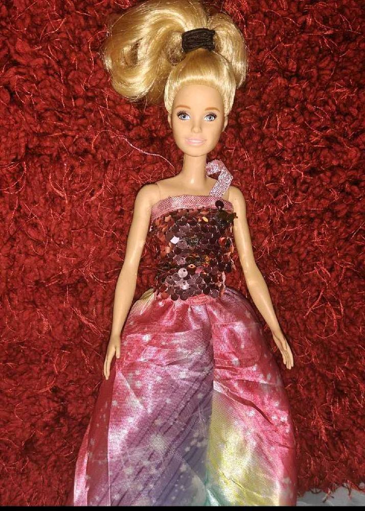 Barbie Doll in Sparkly Dress