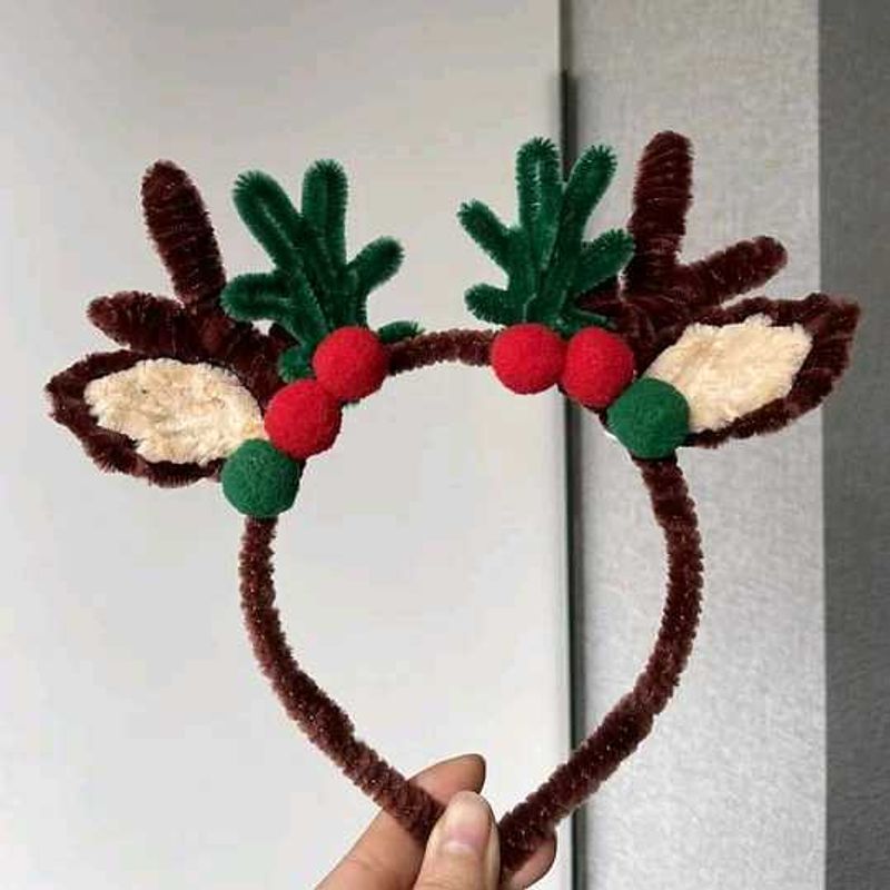 Cute Reindeer Christmas Headband