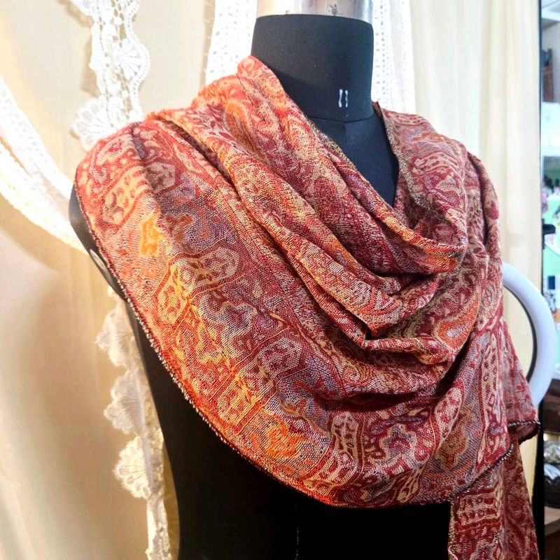 Elegant Paisley Stole