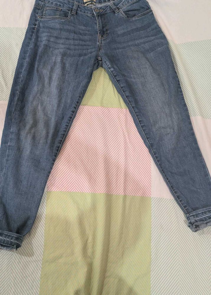 Light Wash Denim Jeans