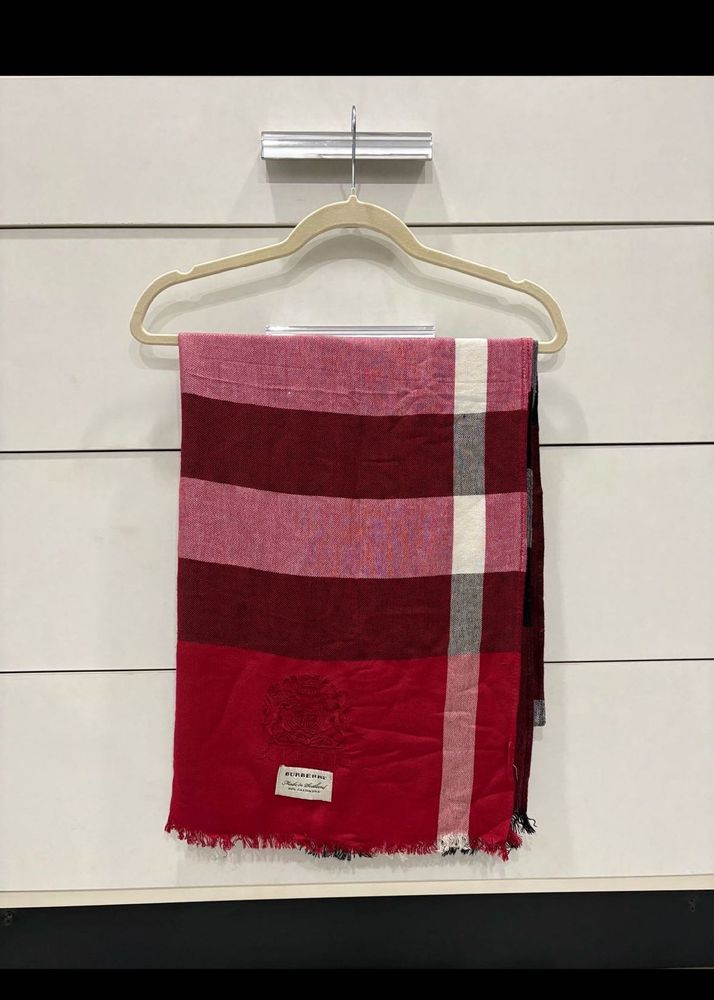 Burberry Scarf - Red Plaid
