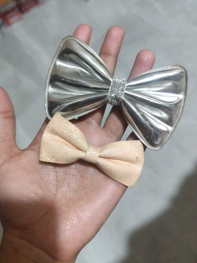 Set of 2 Bow Hair Clips