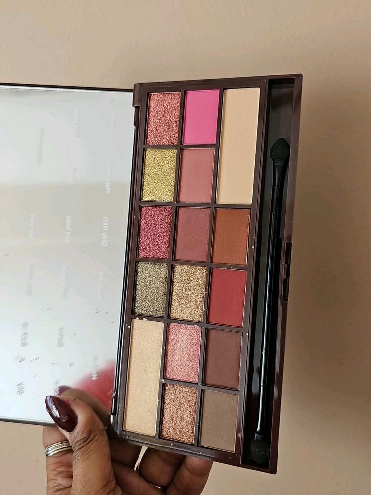 chocolate rose gold palette makeup revolution