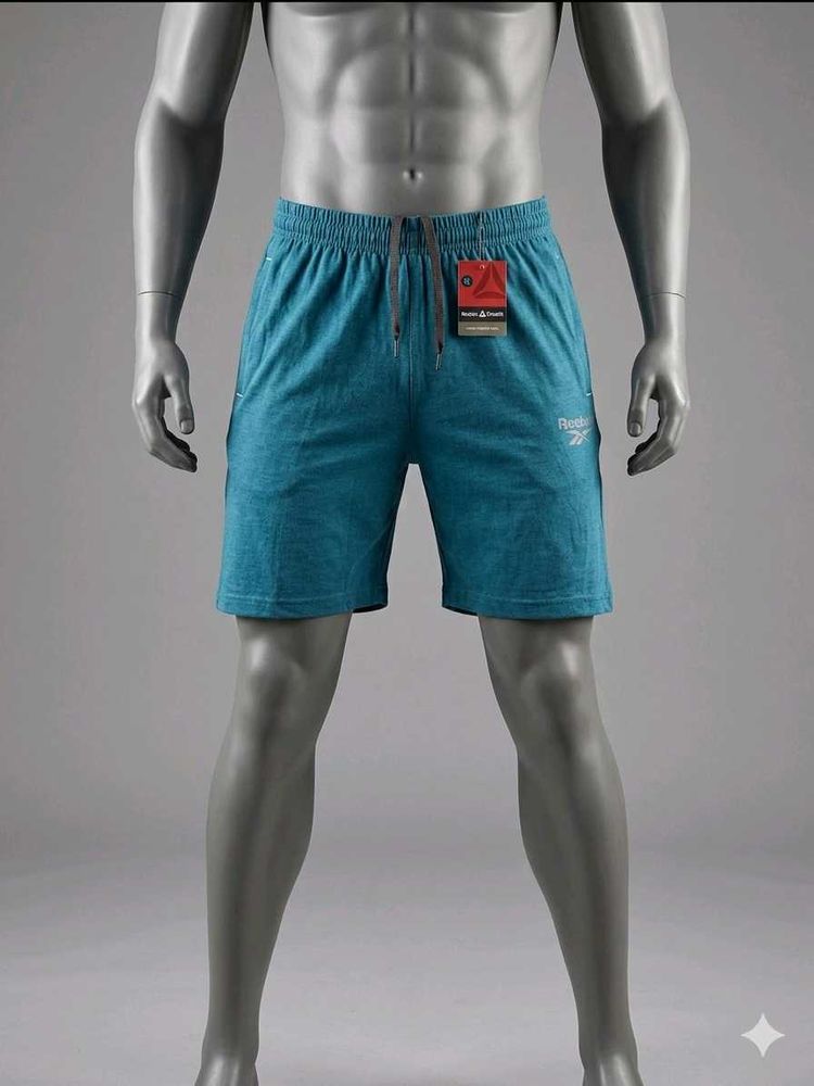 Reebok Men's Blue Athletic Shorts