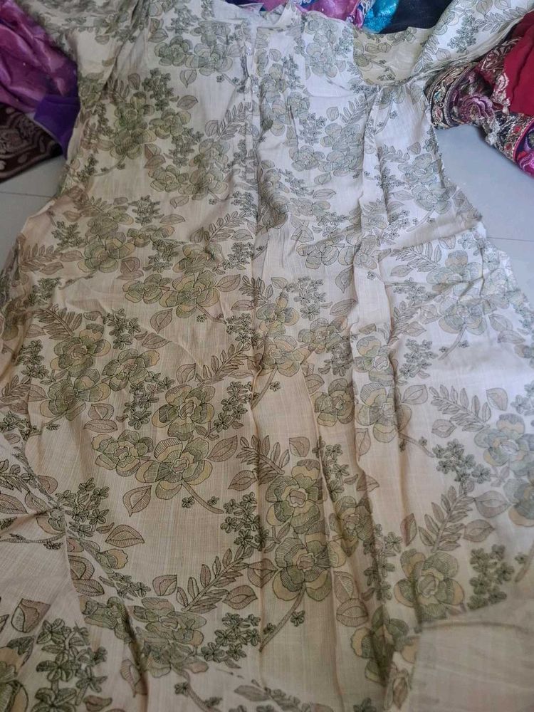 Beautiful Floral Print Kurta