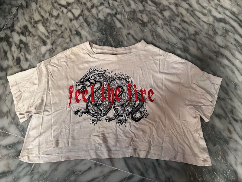 Baggy Crop Tshirt