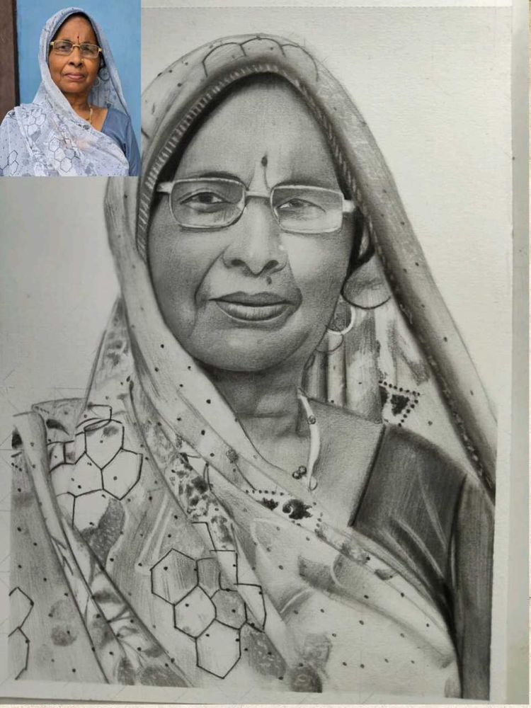 portrait draw realistic work