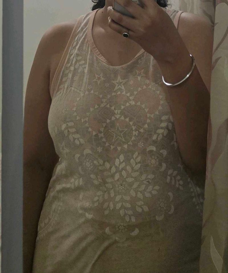 Comfortable Peachy Tank Top