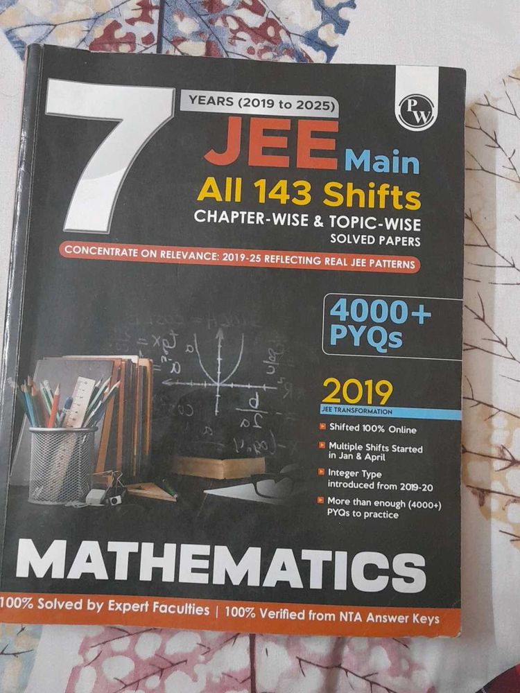 JEE Main Mathematics Solved Papers
