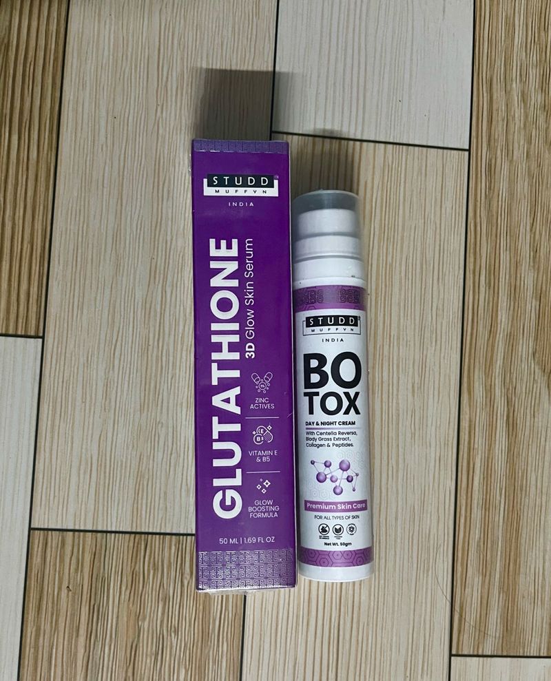 Stud Muffyn Glutathione 3D Glow Skin Serum &amp; Botox