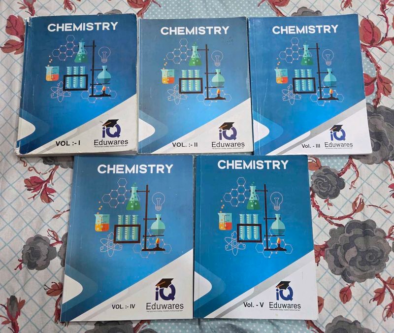 NEET Chemistry Book Set Vol I-V  IQuest