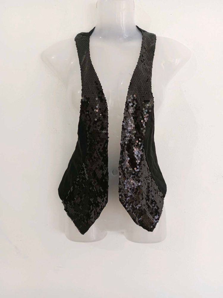 Sparkly Sequin Vest