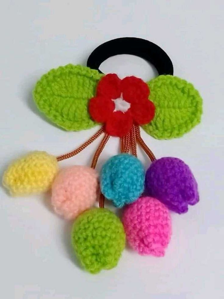 Handmade Crochet Hair Tie
