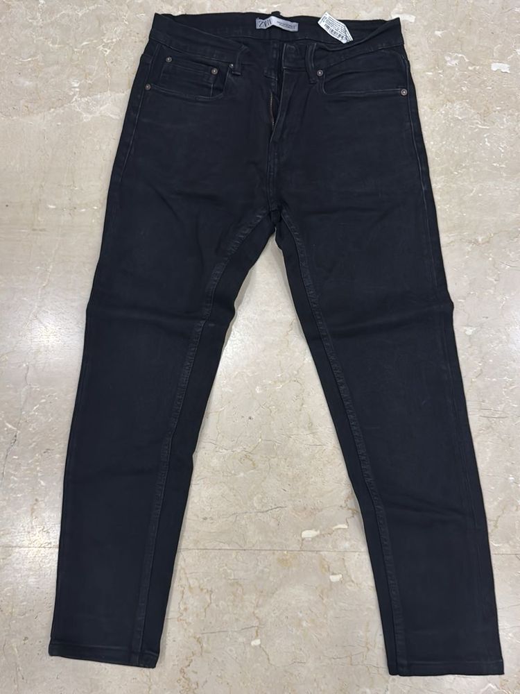 zara Classic Black Men's Jeans