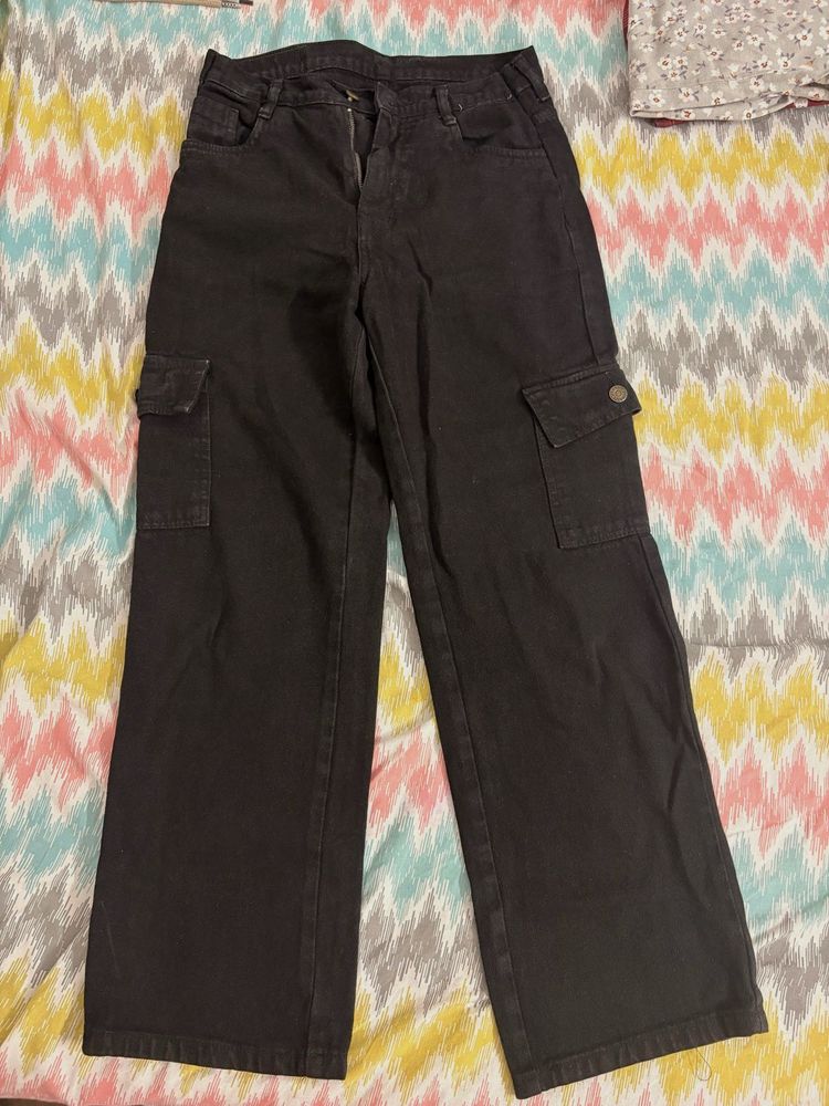 Black Cargo Pants