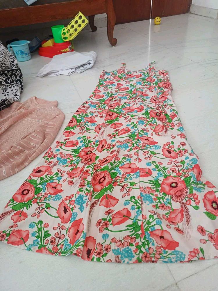 Floral Print Midi Dress