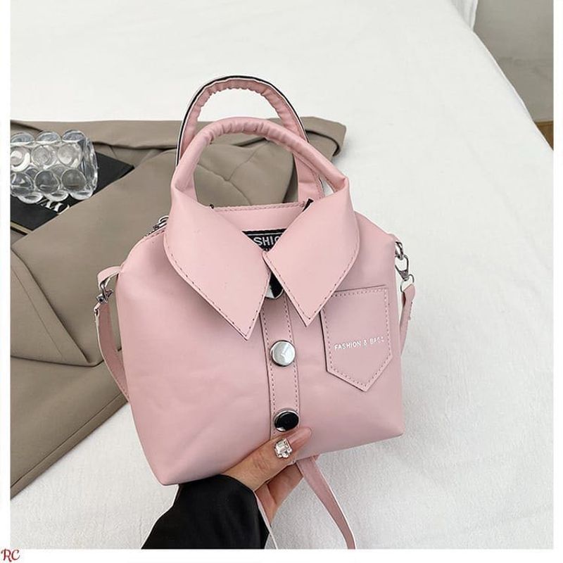 Premium Pink Shirt-Shaped Handbag