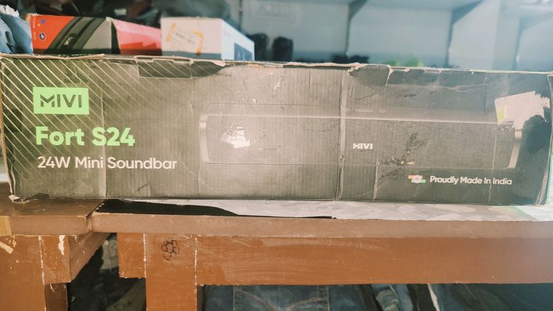 Mivi Fort S24 Watts Mini Soundbar . New With Tag.
