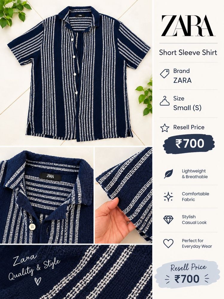 Zara branded men’s shirt