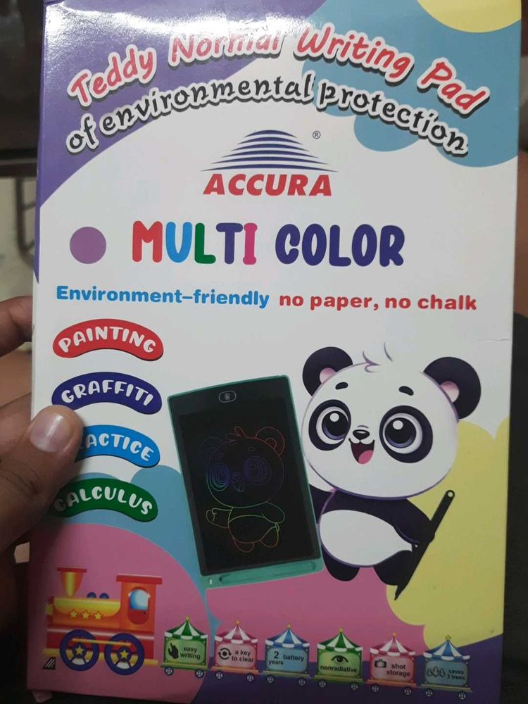 Accura Multi Color Writing Pad