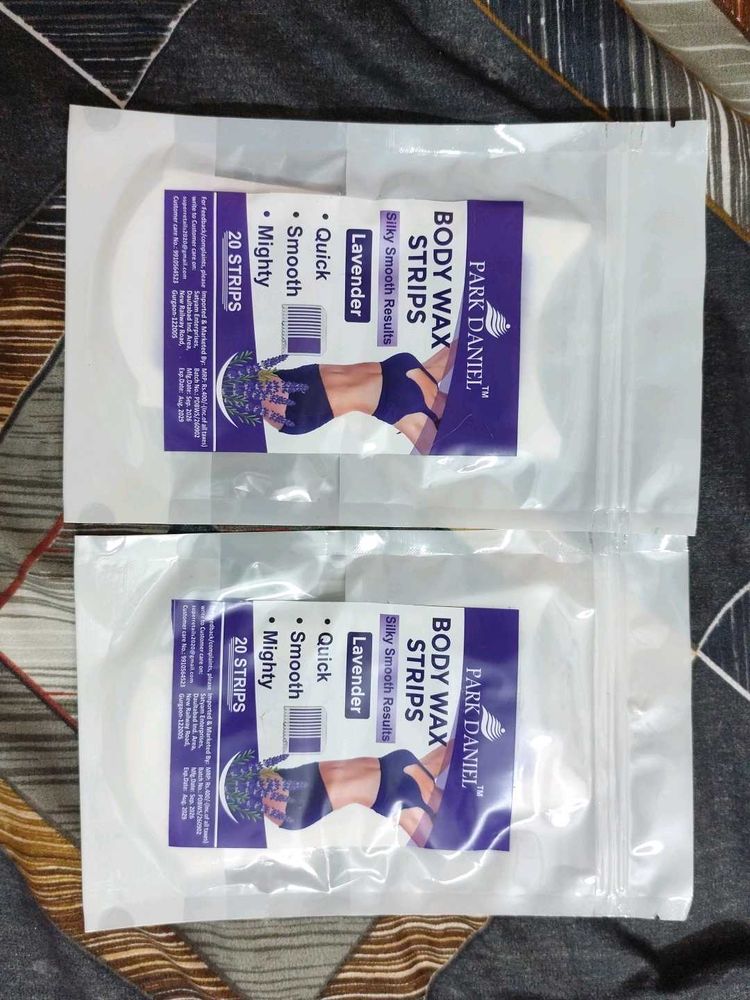 Park Daniel Body Wax Strips Lavender