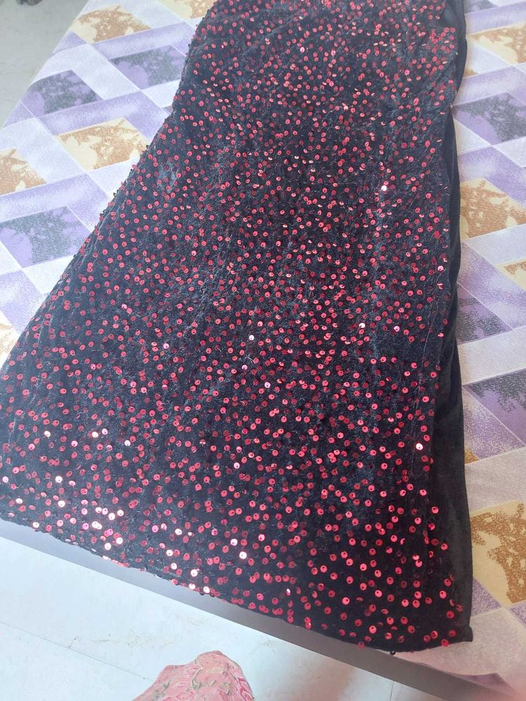 Sparkling Red Sequin girls dress