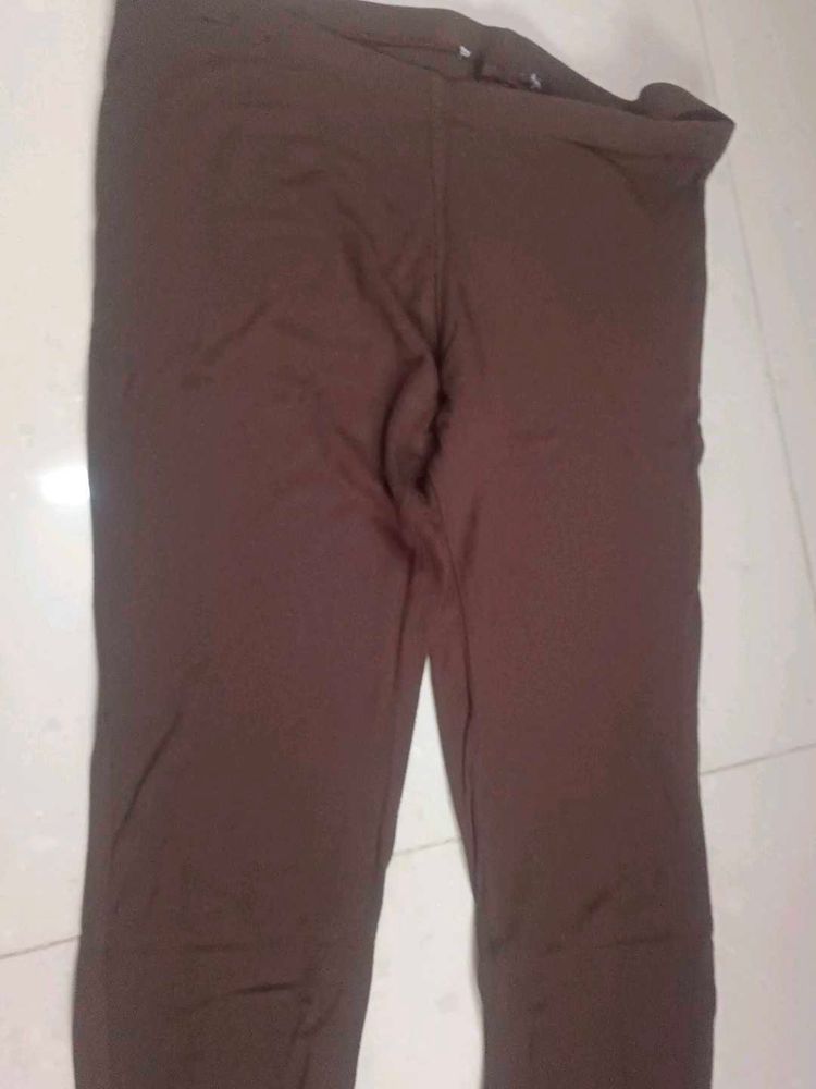 Comfortable Brown Leggings Pants