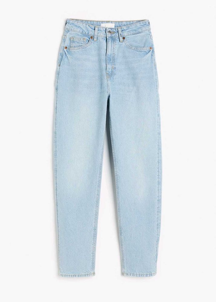 H&amp;M Light Wash Mom Jeans