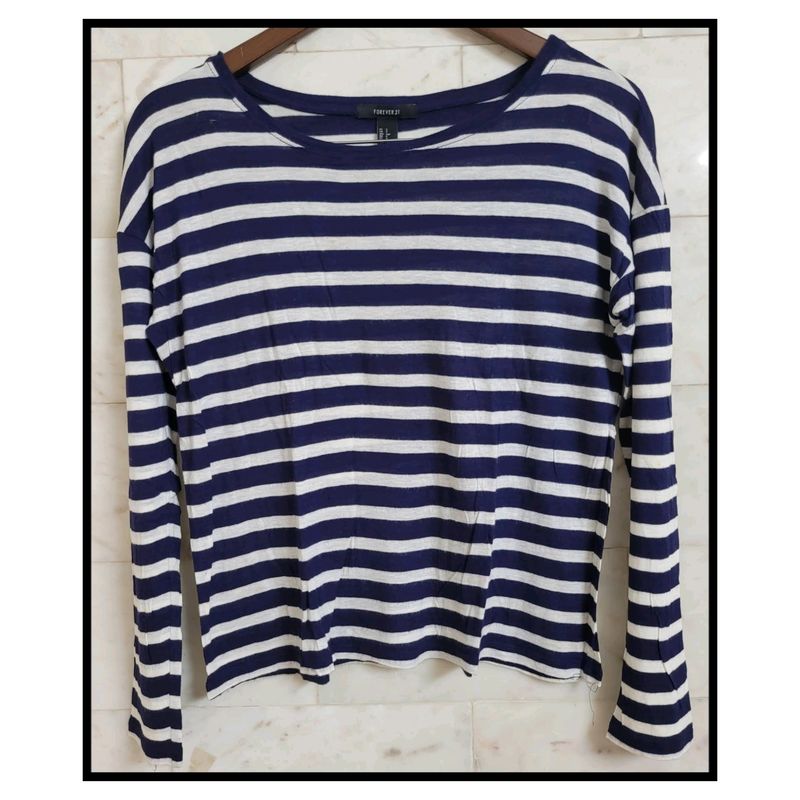 Forever 21 Striped Top