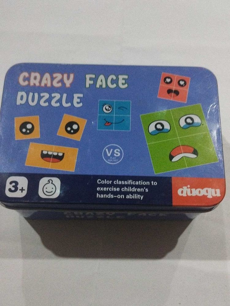 Crazy Face Puzzle for Kids
