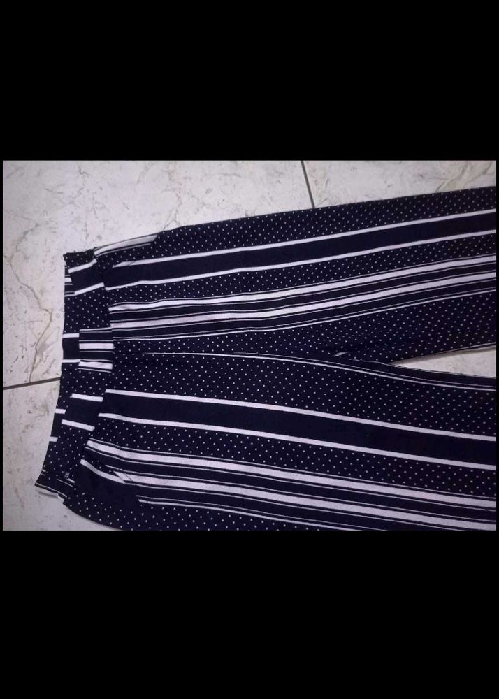 Striped Casual Pants