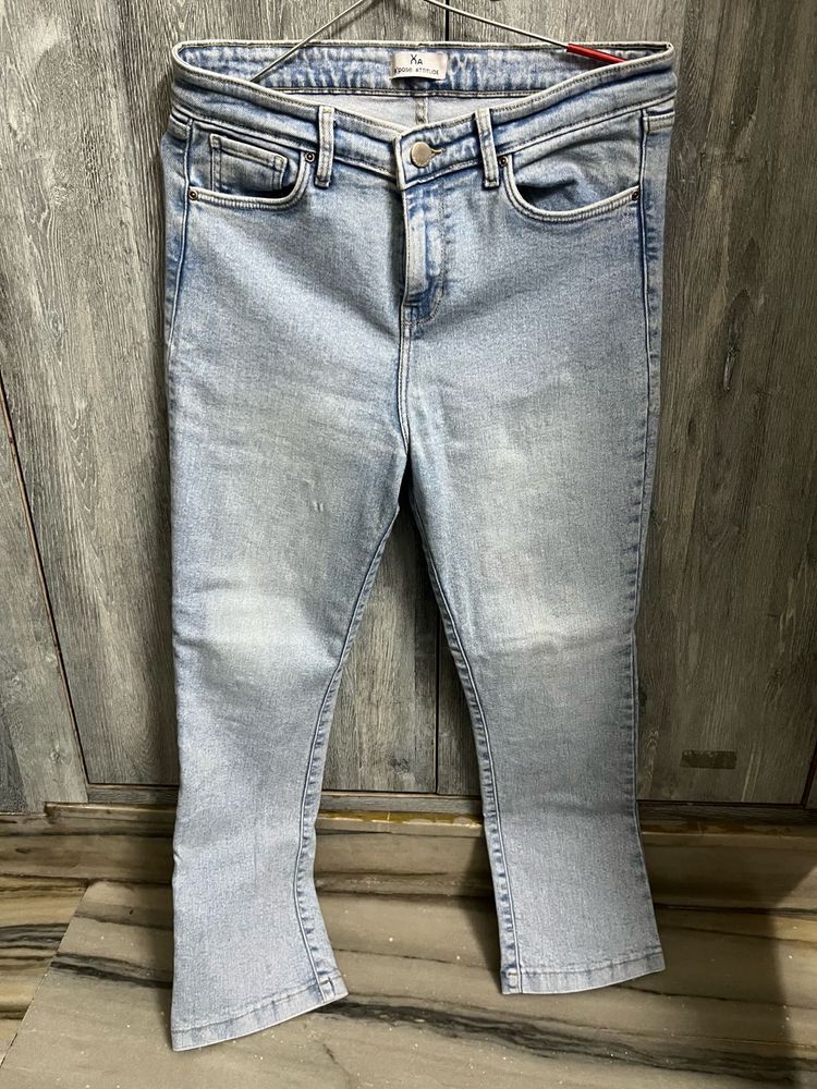 Light Wash Flare Jeans